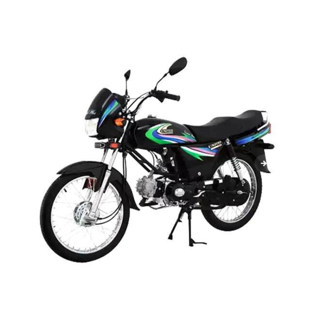 United 100 CC STD Motorbike Price in Pakistan on Installment